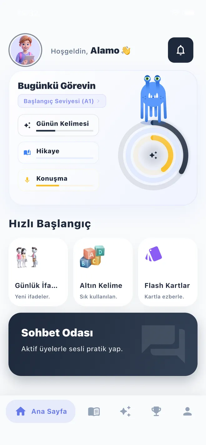 PolyMind ana ekran görünümü